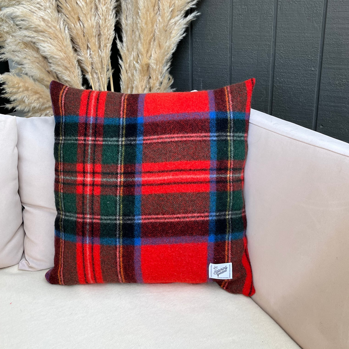 Wool Fluffy Tartan