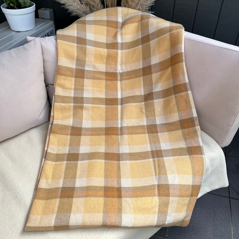 Carreaux jaune et orange