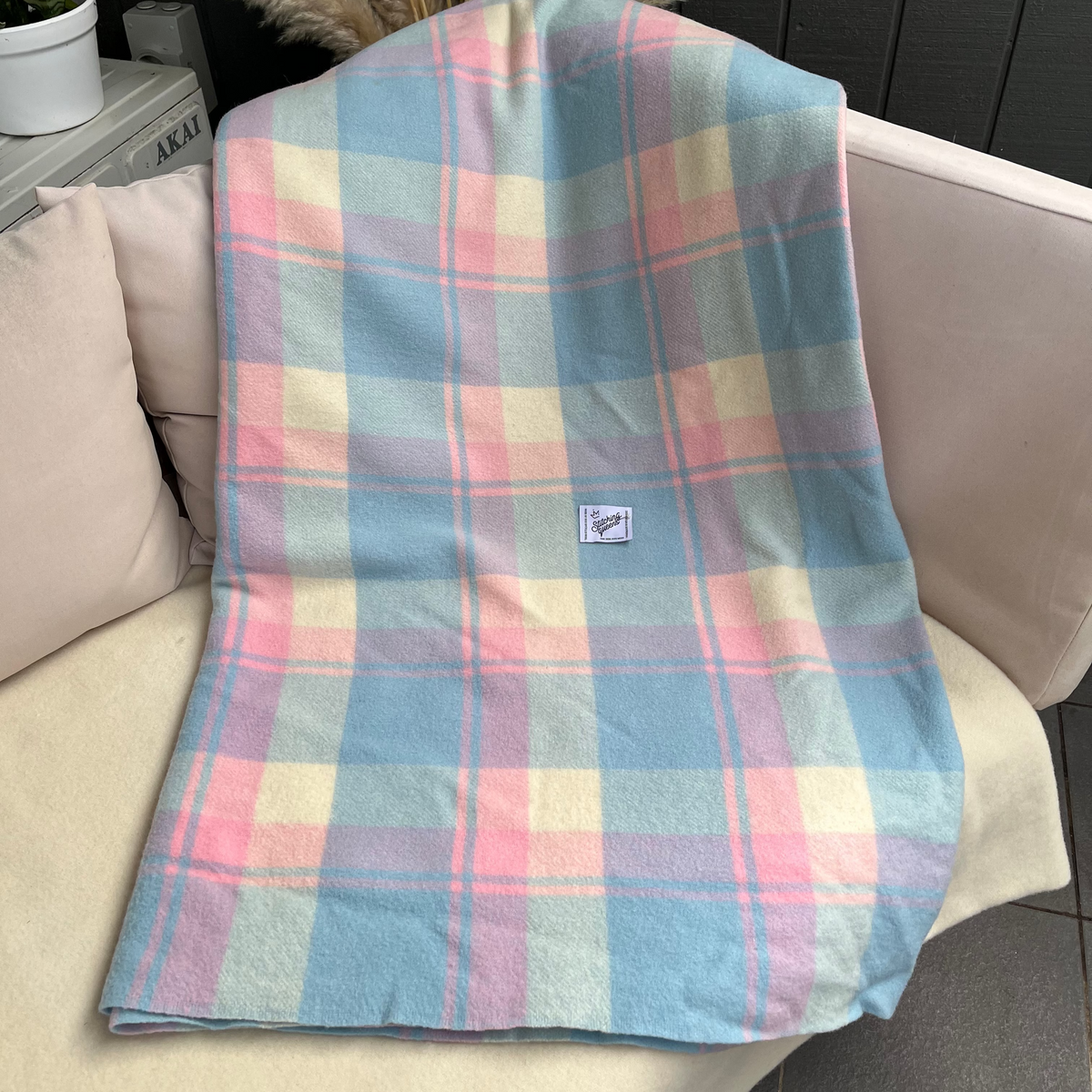 Pastel carreaux