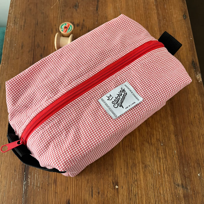 Vichy rouge et blanc