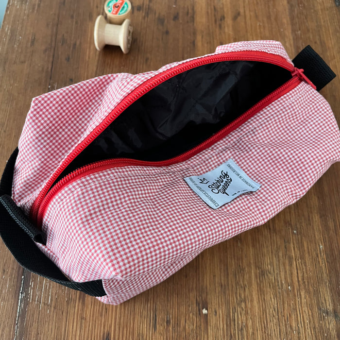 Vichy rouge et blanc