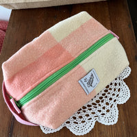 LAMBSWOOL, green zip.