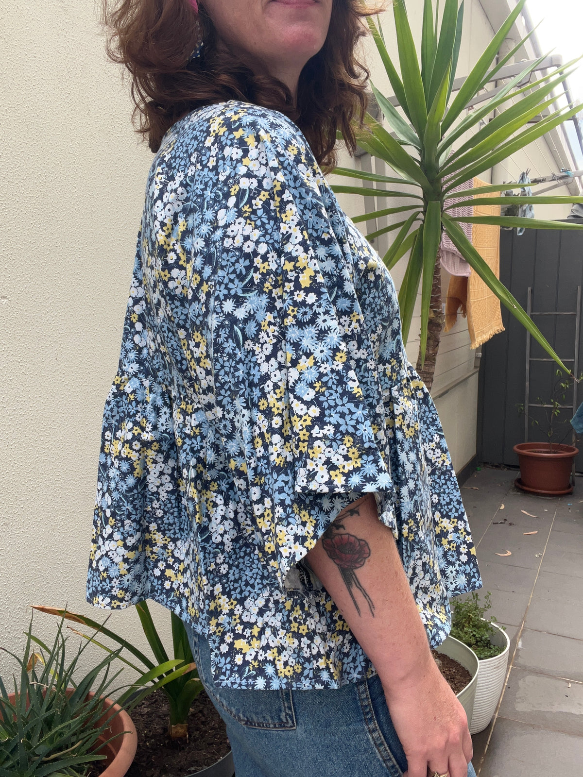 Jolies fleurs bleues