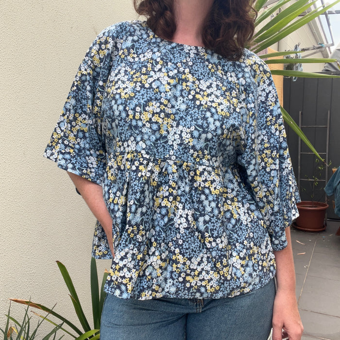 Jolies fleurs bleues