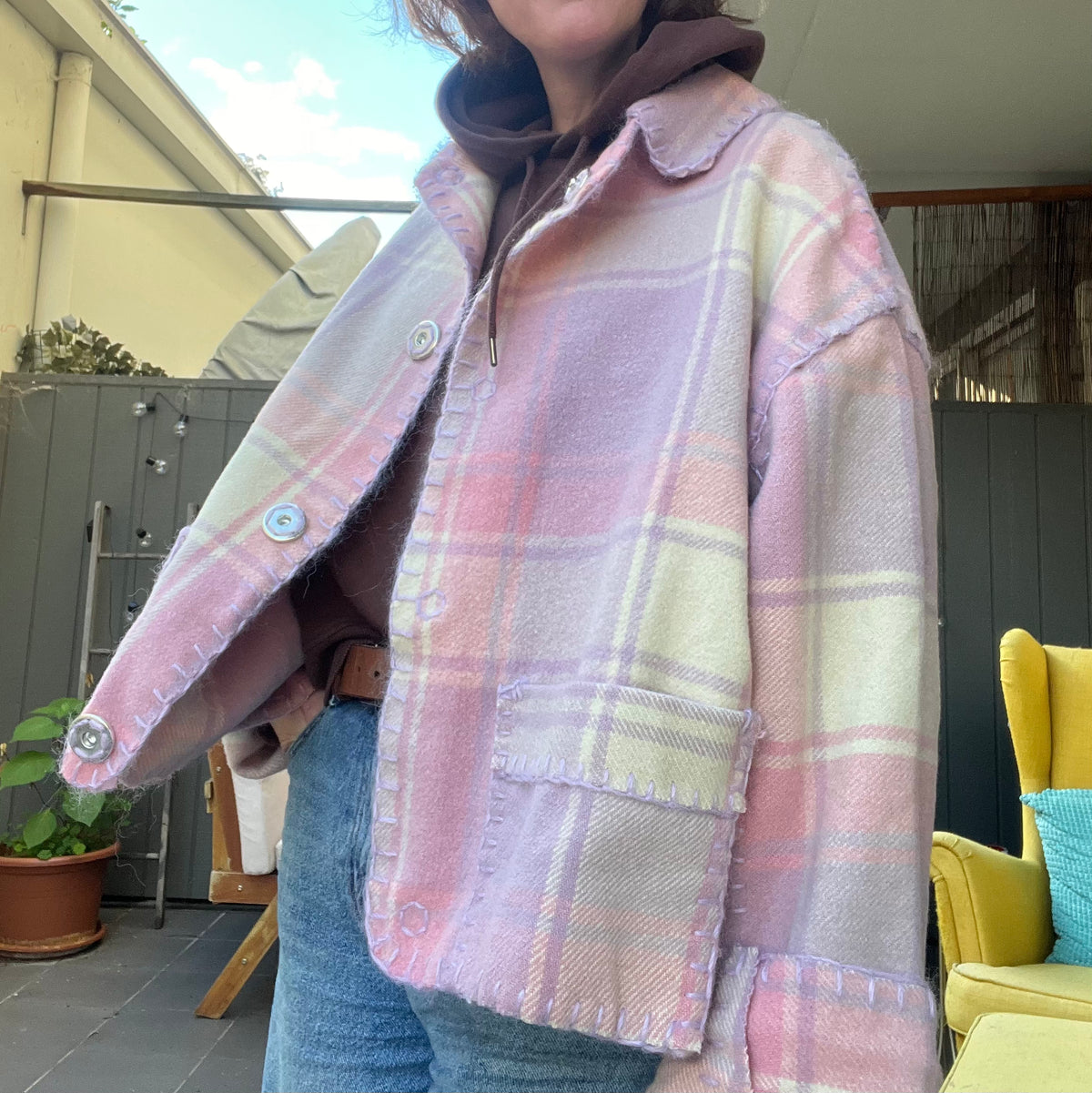 Jacket soft purple