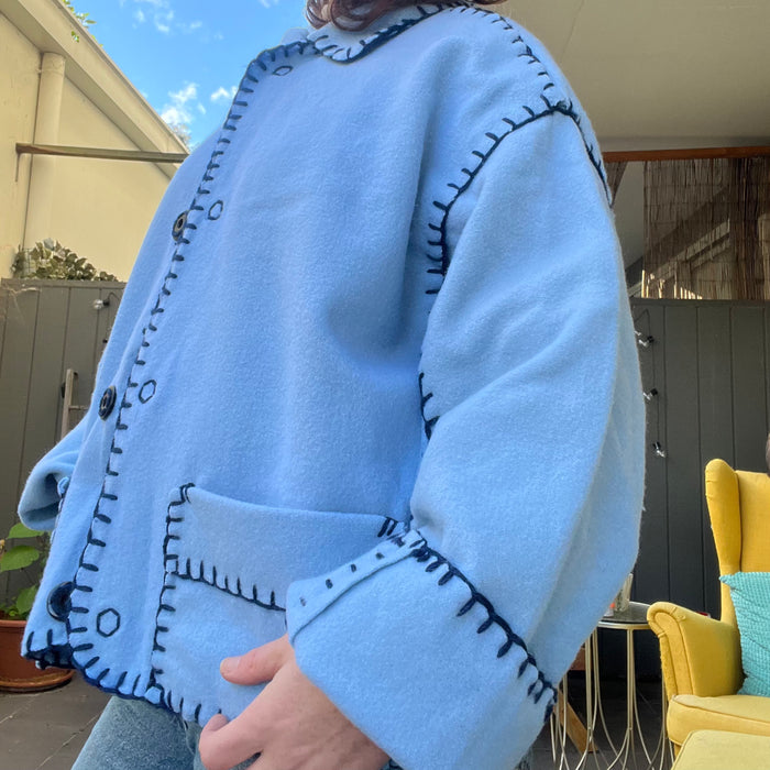 Jacket Mix of blues