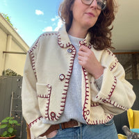 Jacket Crop chic a la française