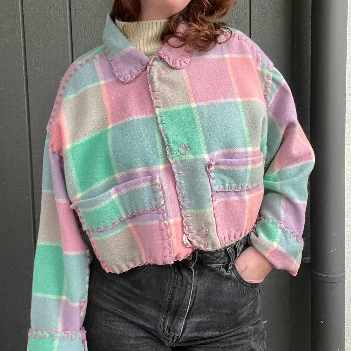 Jacket Crop Arlequins
