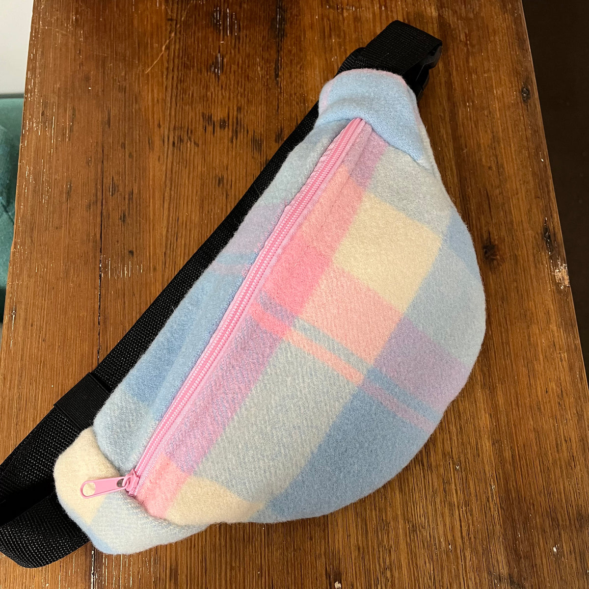 Bum bag Carreaux