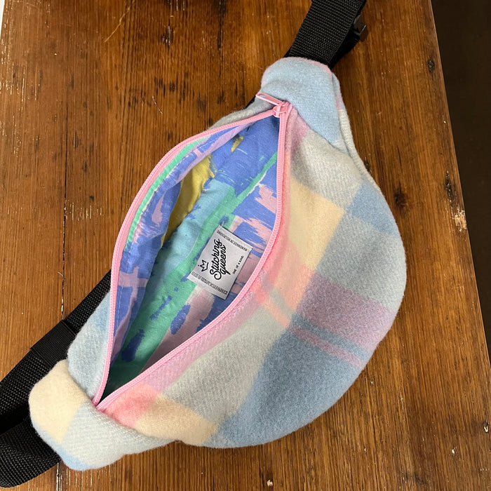 Bum bag Carreaux