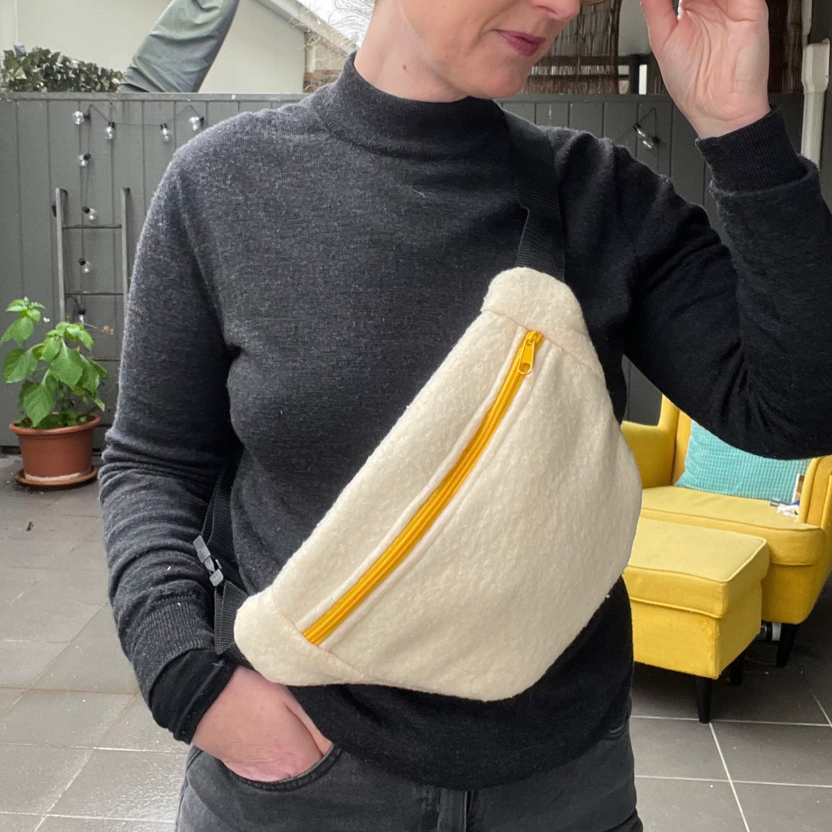 Bum bag Blanc
