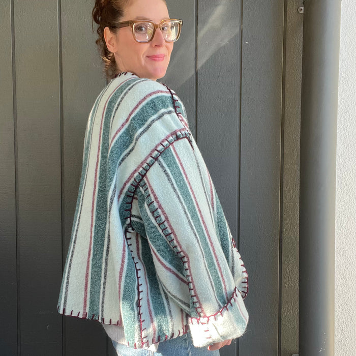 Jacket a rayures