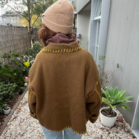 JACKET BROWN (SLIGHTLY KHAKI) AND YELLOW