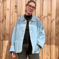 JACKET BLEU CLAIR