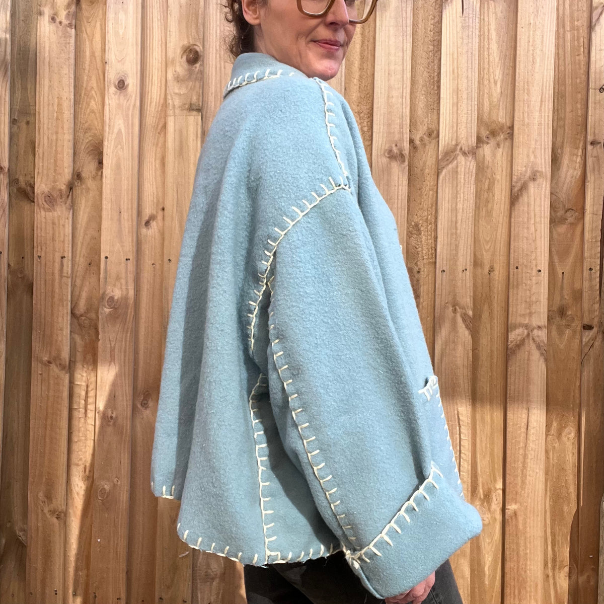 JACKET BLEU CLAIR