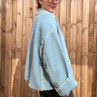 JACKET BLEU CLAIR
