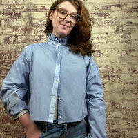 Gingham Bleu et Blanc