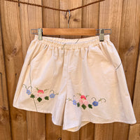 Short Fleurs brodées SIZE M