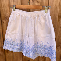 Short Dentelles bleues SIZE S/M